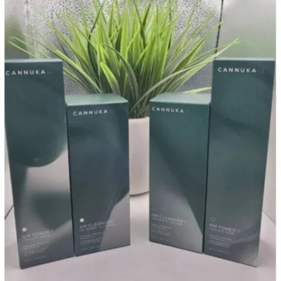 Cannuka Luxe Manuka Oil 9pc ALL DAY Set Cleanser/Toner/Moisturizer/Eye/Lip $540 - Picture 2 of 7